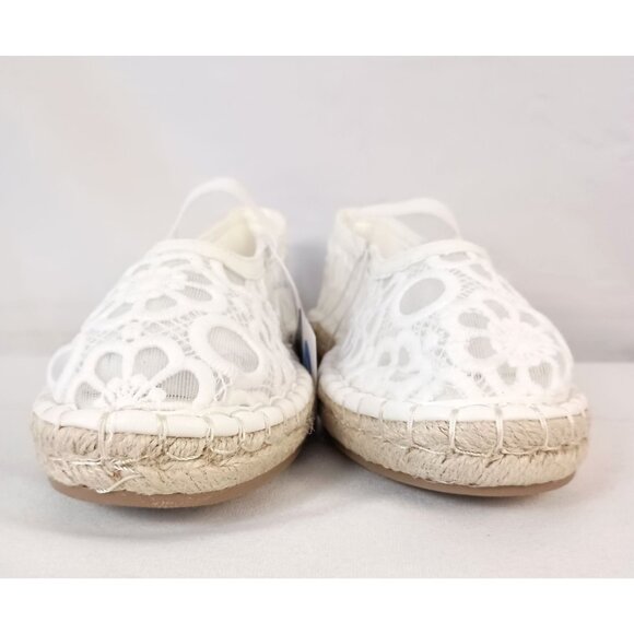 Universal Thread Celia Lace Mary Jane Espadrille Flats 7 NWT - Picture 3 of 11